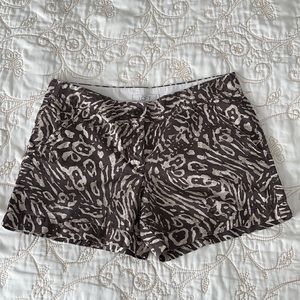 LOFT print shorts